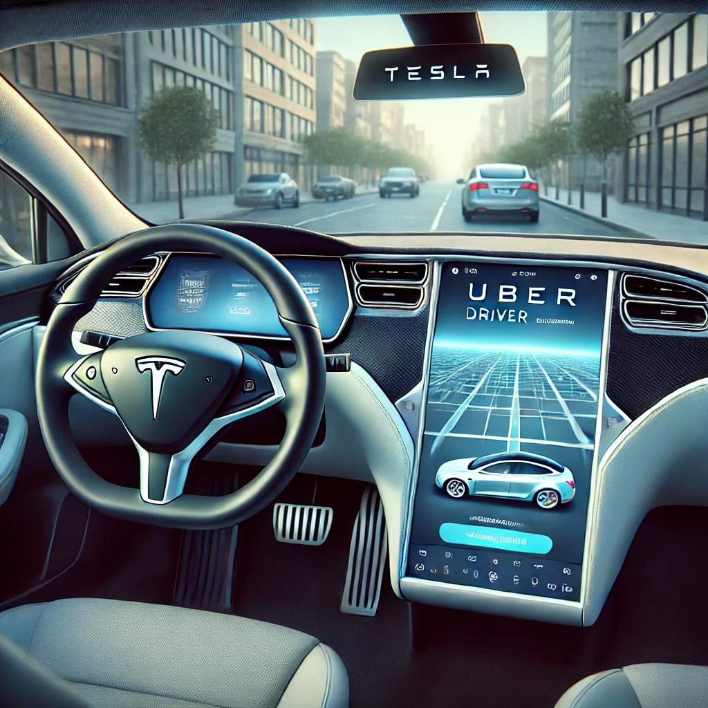 Uber intègre son application aux écrans Tesla pour une meilleure expérience conducteur